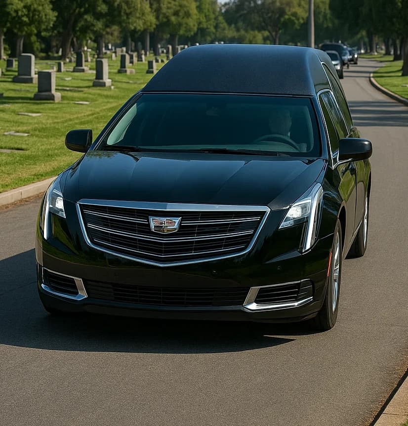 Trademark Carriage Services funeral coach